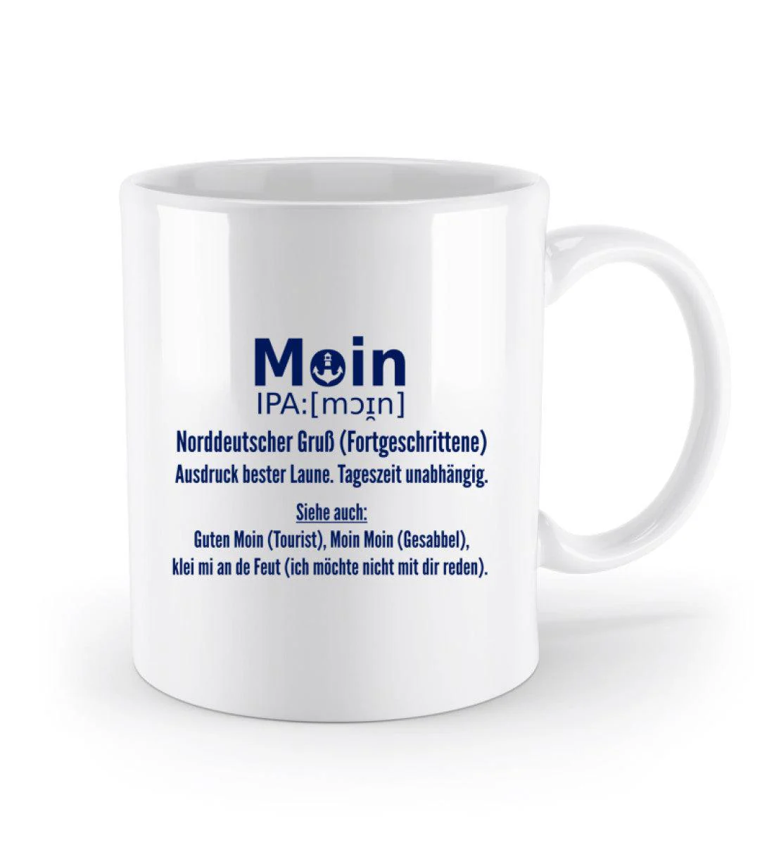 Moin Lexikon    · Keramik Tasse weiß - Image 2