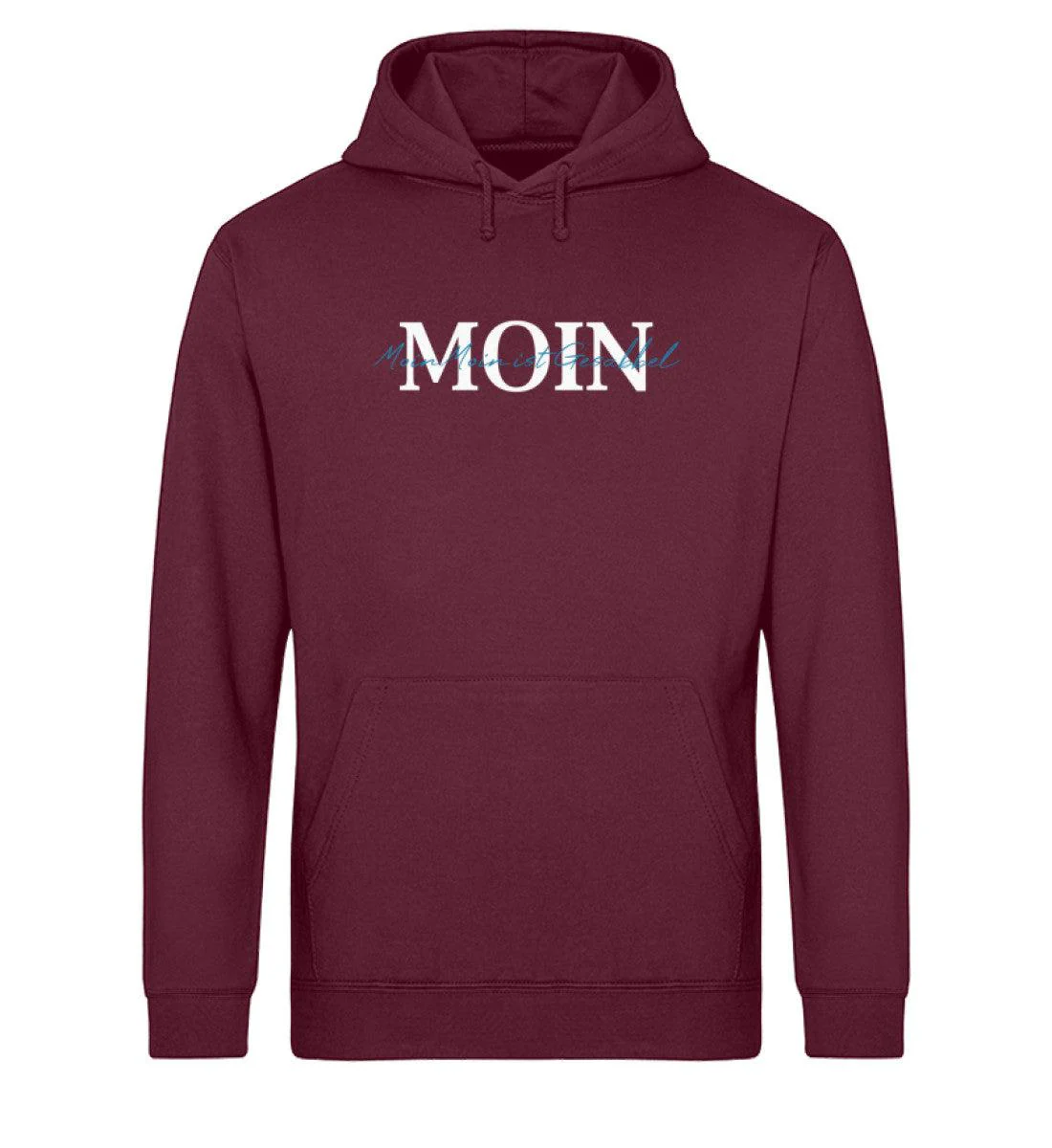 Moin Moin gesabbel · Unisex Bio Hoodie - Image 2