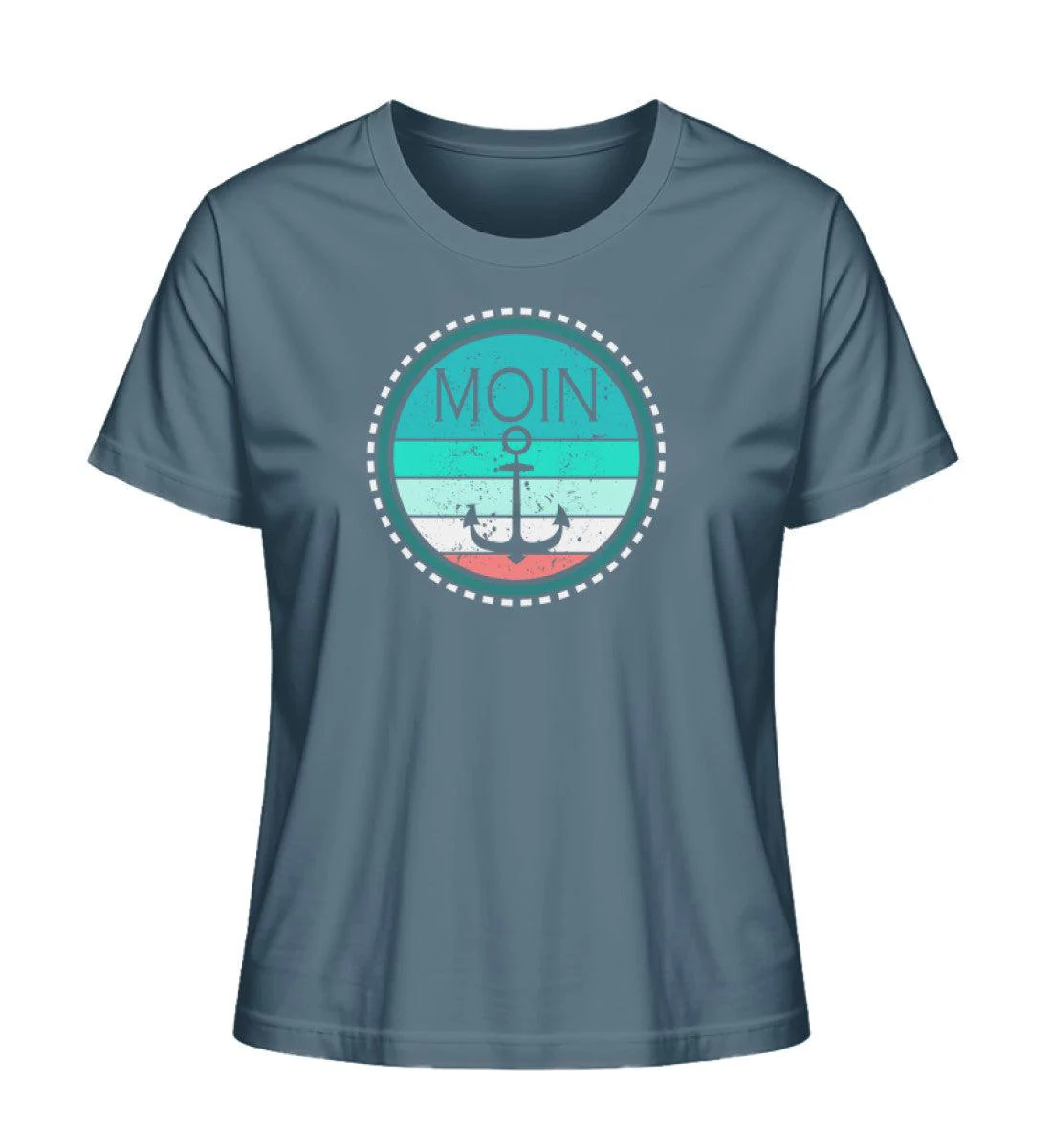 Moin Retro Grün   · Damen Premium Bio T-Shirt 2.0 - Image 4