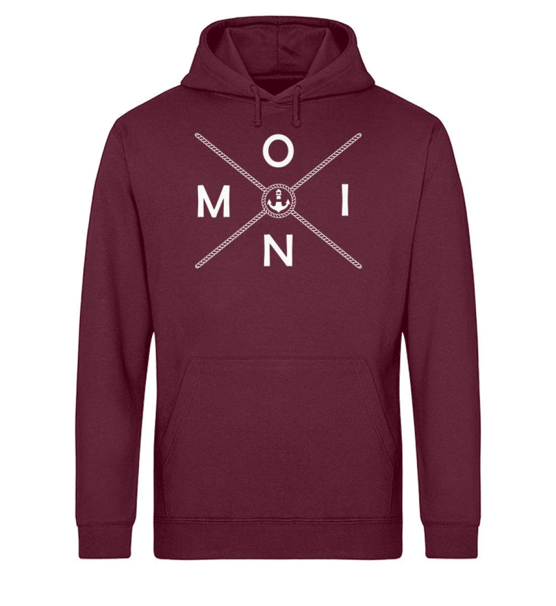 Moin Simple Seil  · Unisex Bio Hoodie - Image 2