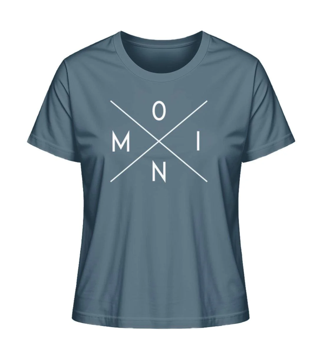 Moin Simple X  · Damen Premium Bio T-Shirt 2.0 - Image 4