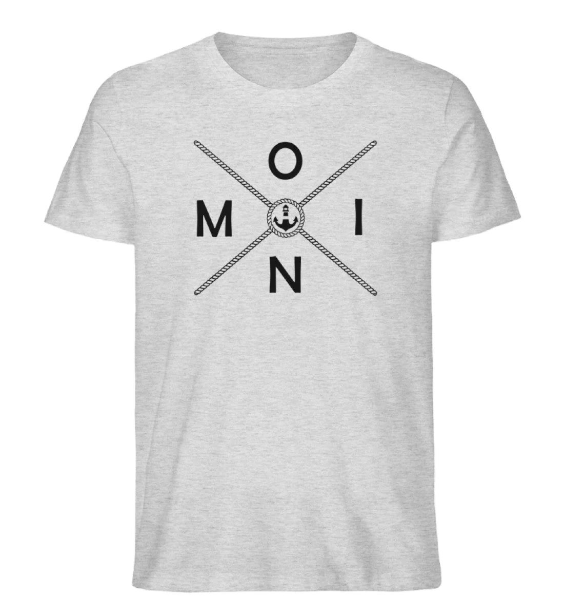 Moin Simple X Rope · Herren Premium Bio T-Shirt - Image 3