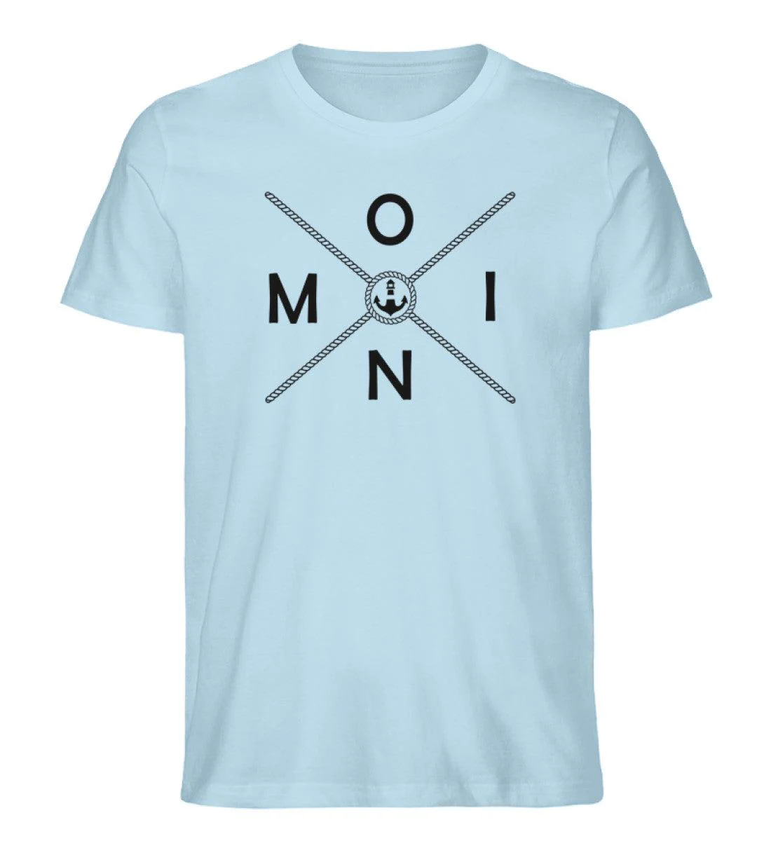 Moin Simple X Rope · Herren Premium Bio T-Shirt - Image 4