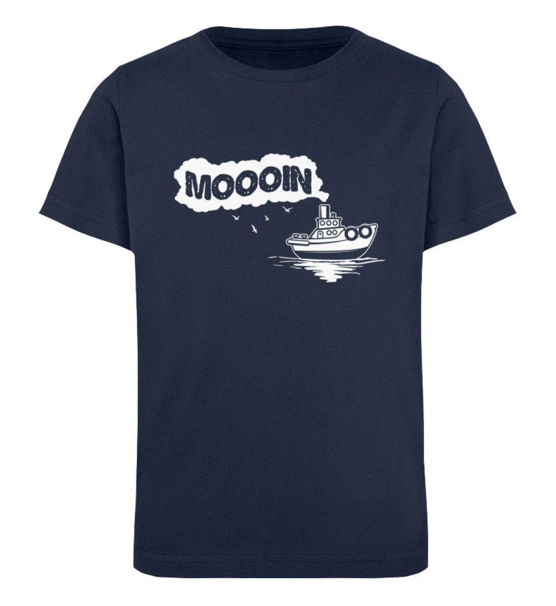 Moooin Schiff · Kinder Premium Bio T-Shirt - Image 2
