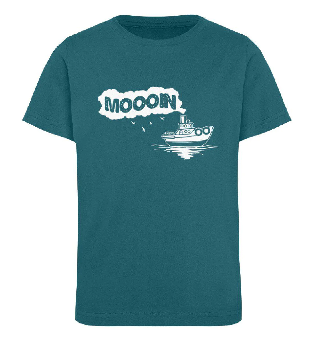 Moooin Schiff · Kinder Premium Bio T-Shirt - Image 3