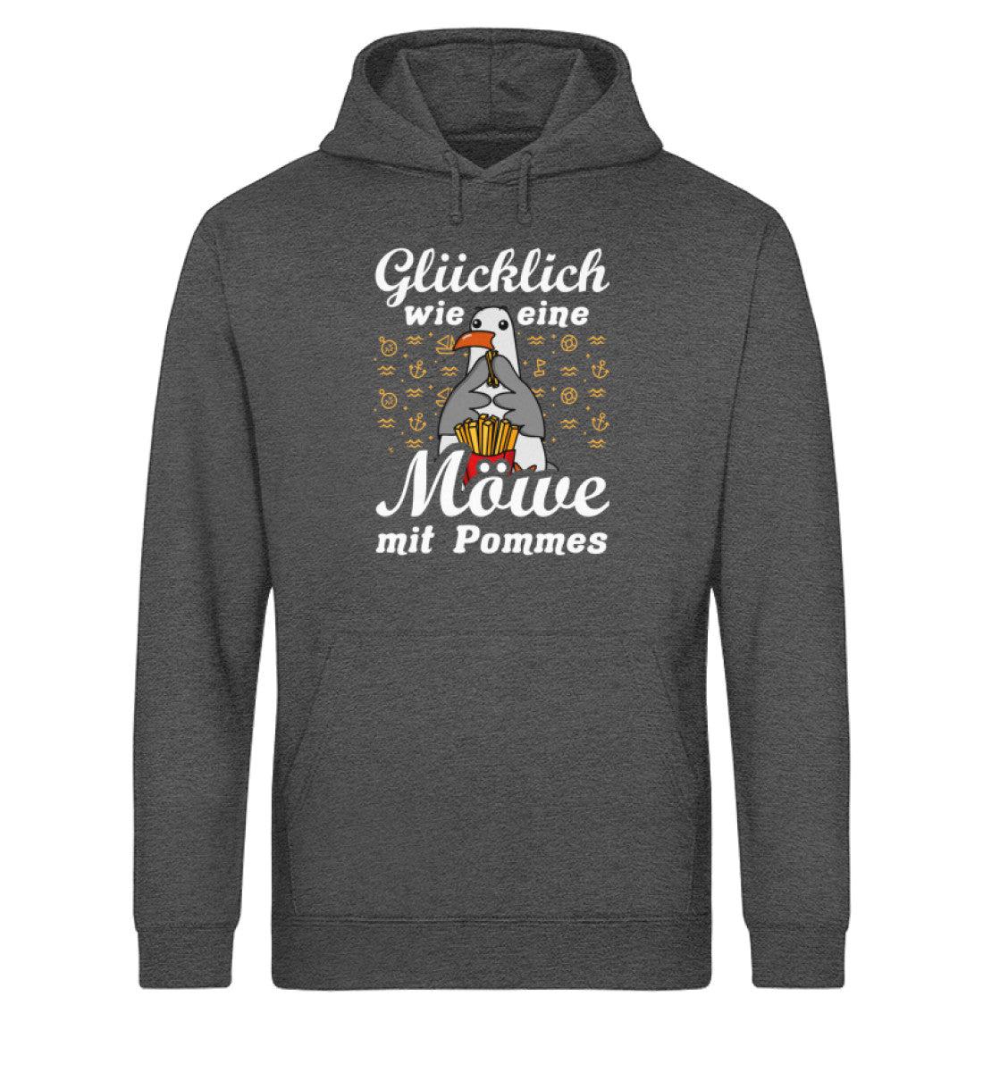 Möwe mit Pommes · Unisex Bio Hoodie - Image 4