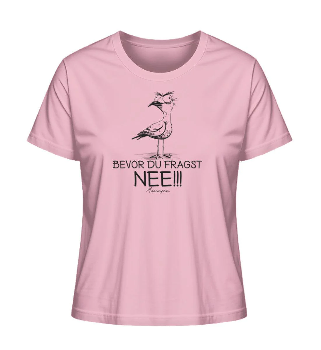Möwe Nee Black · Damen Premium Bio T-Shirt 2.0 - Image 3