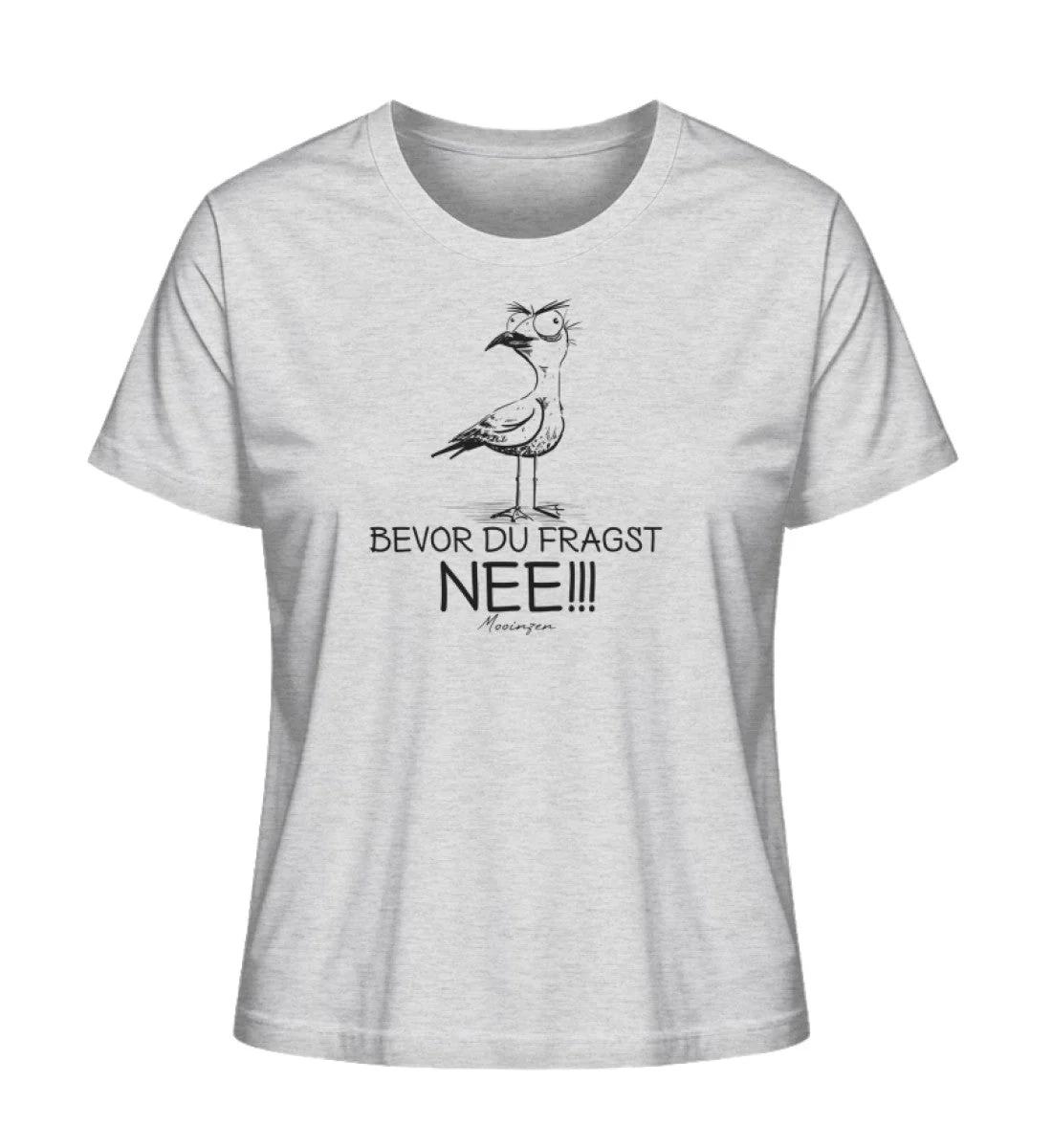 Möwe Nee Black · Damen Premium Bio T-Shirt 2.0 - Image 5