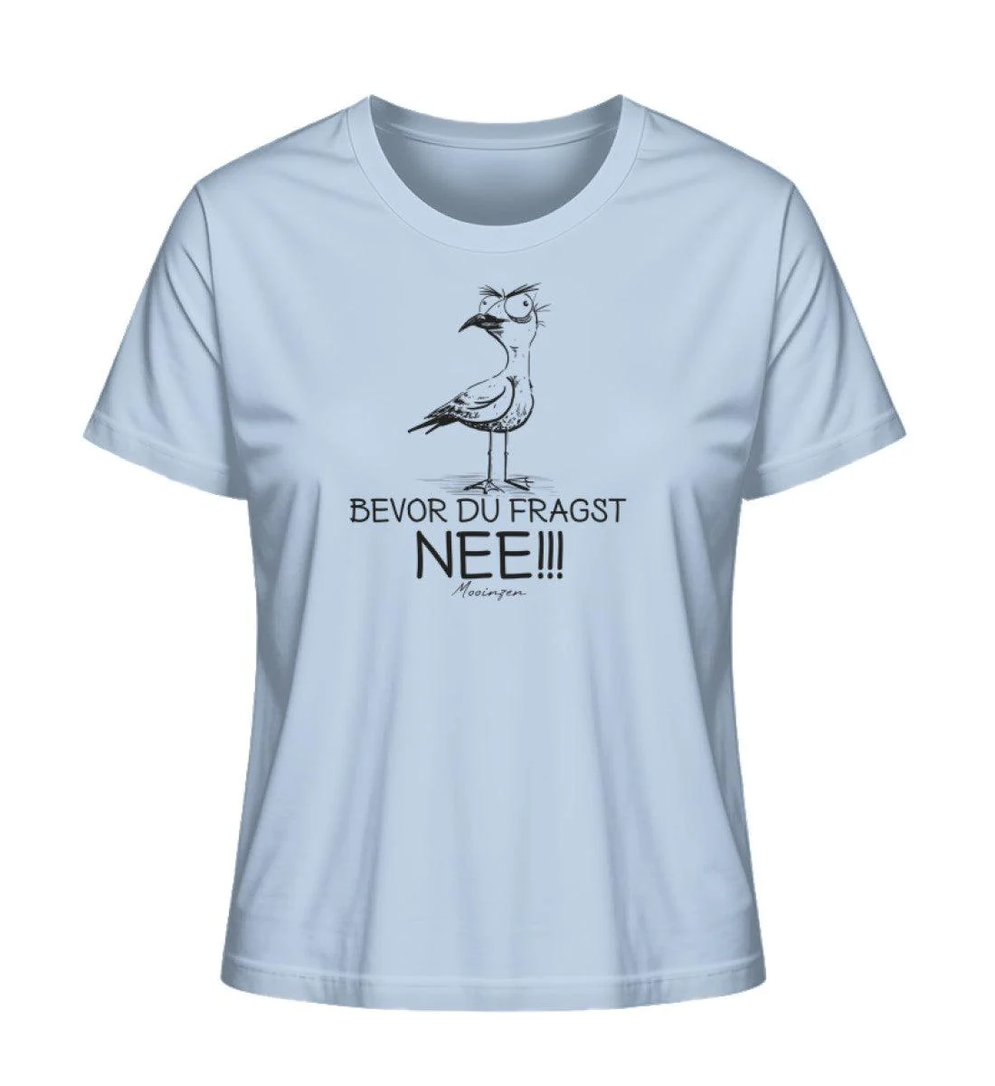 Möwe Nee Black · Damen Premium Bio T-Shirt 2.0 - Image 6