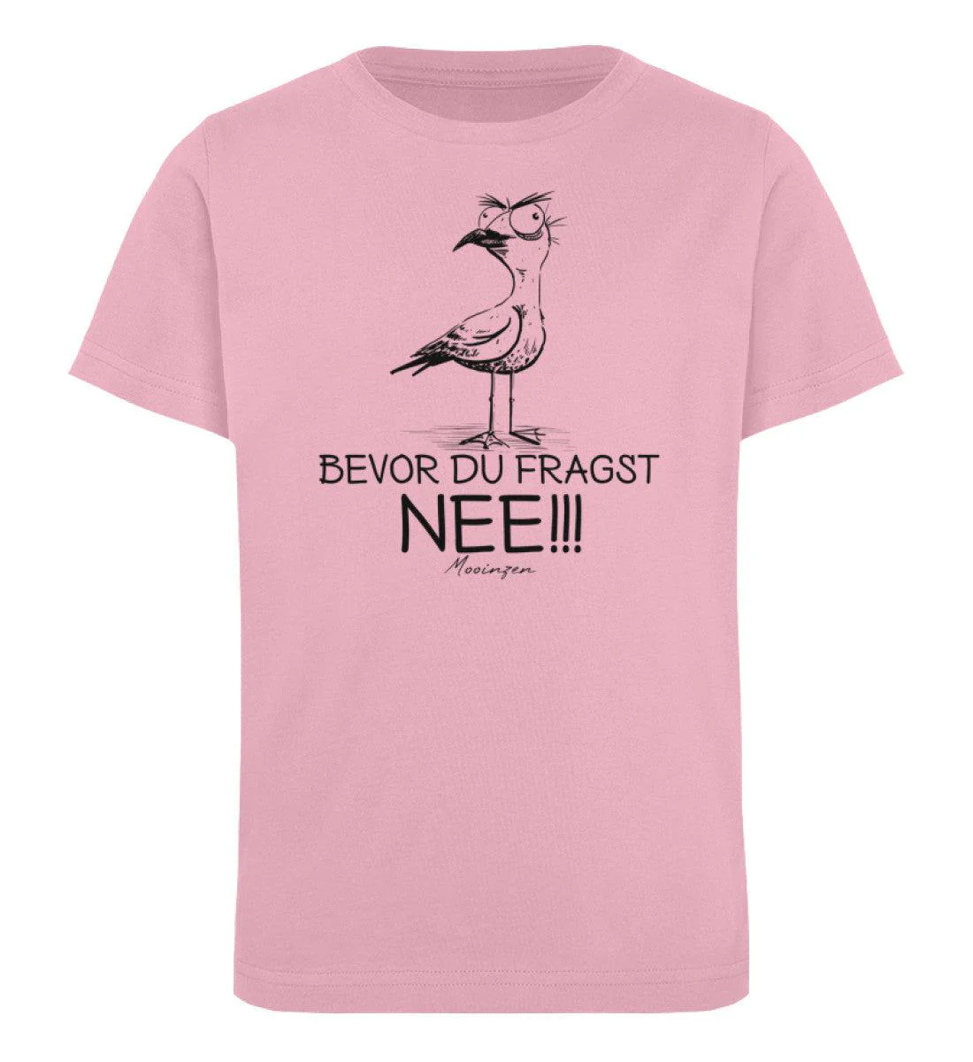 Möwe Nee Black · Kinder Premium Bio T-Shirt - Image 5