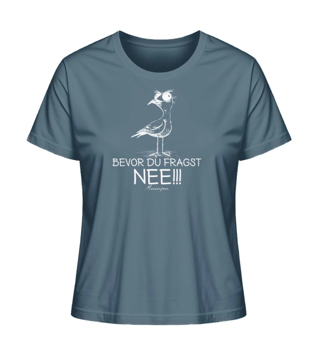 Möwe Nee  · Damen Premium Bio T-Shirt 2.0 - Image 4