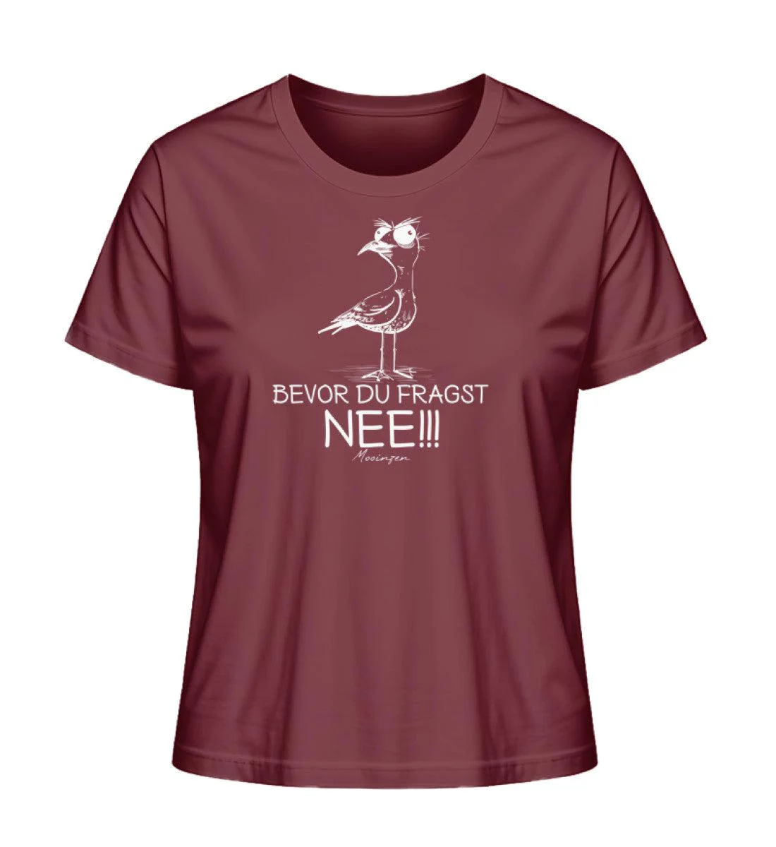 Möwe Nee  · Damen Premium Bio T-Shirt 2.0 - Image 7