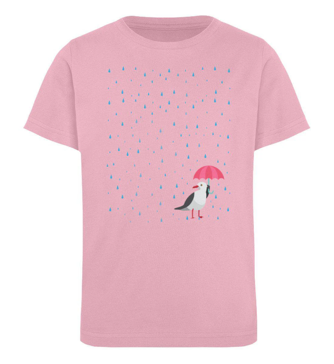 Möwe Regenschirm · Kinder Premium Bio T-Shirt - Image 4