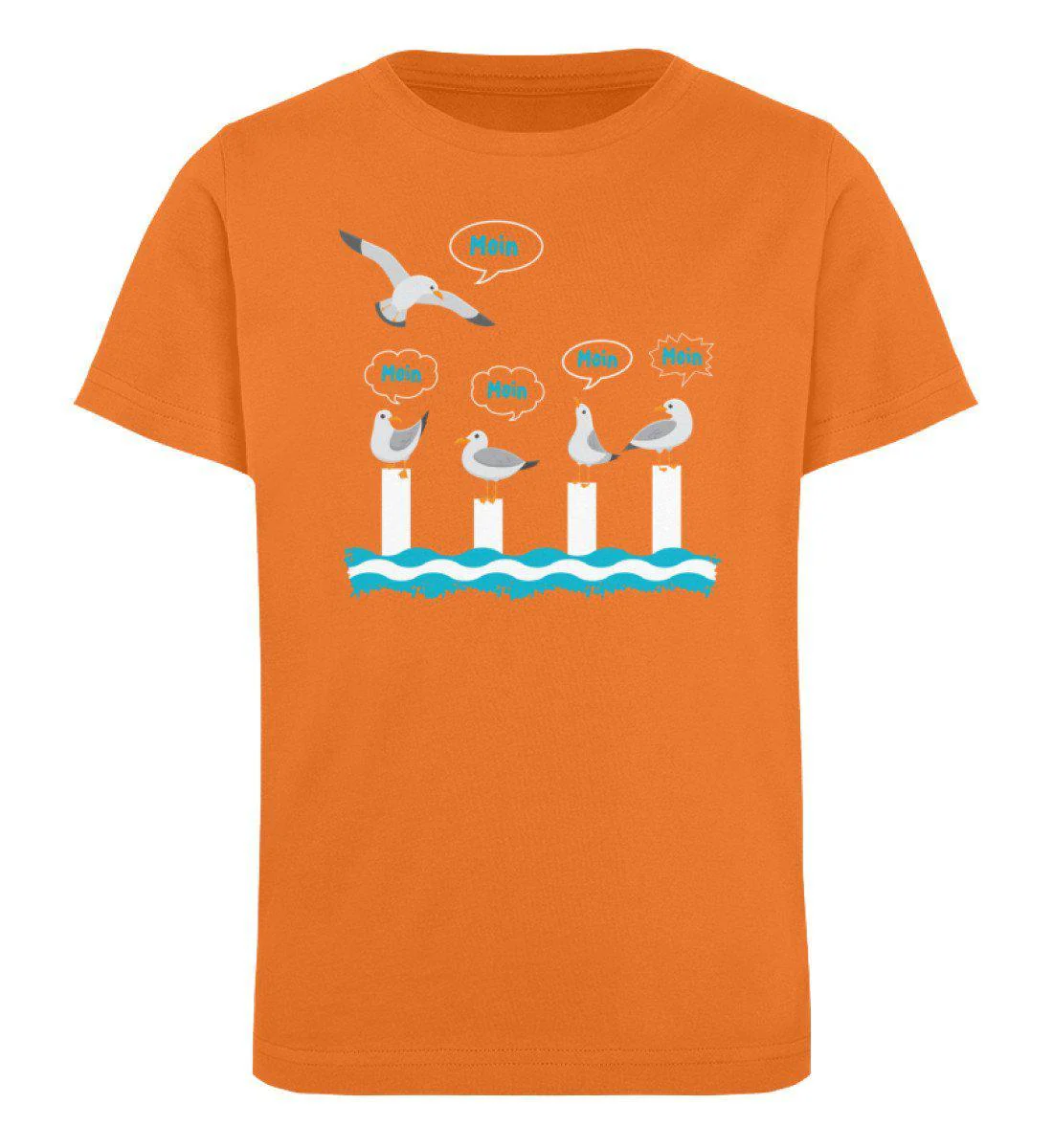 Möwen Moin · Kinder Premium Bio T-Shirt - Image 4