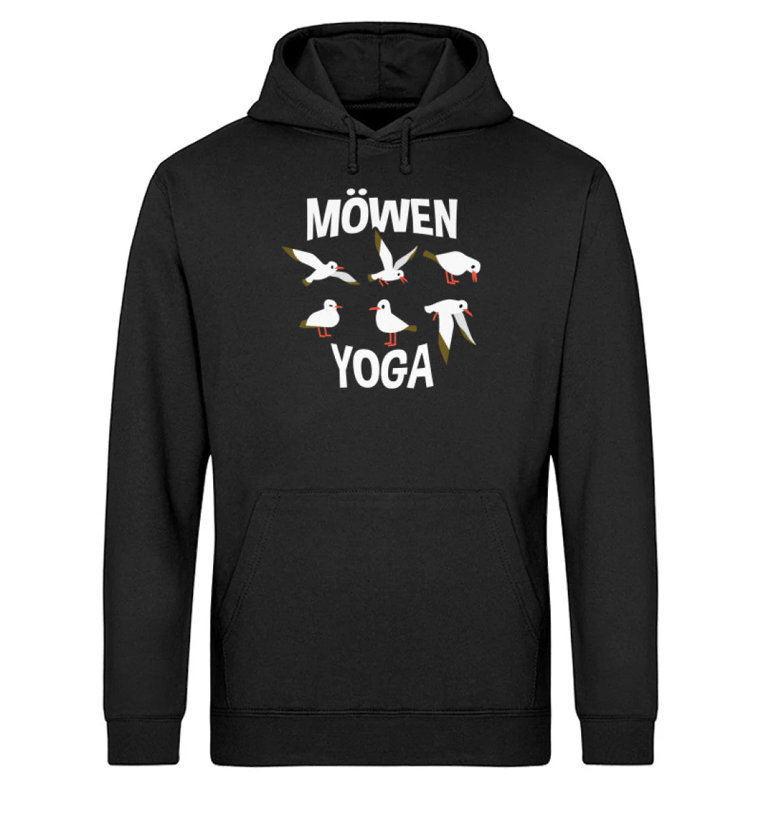 Möwen Yoga · Unisex Bio Hoodie