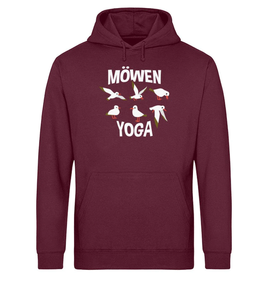 Möwen Yoga · Unisex Bio Hoodie - Image 2