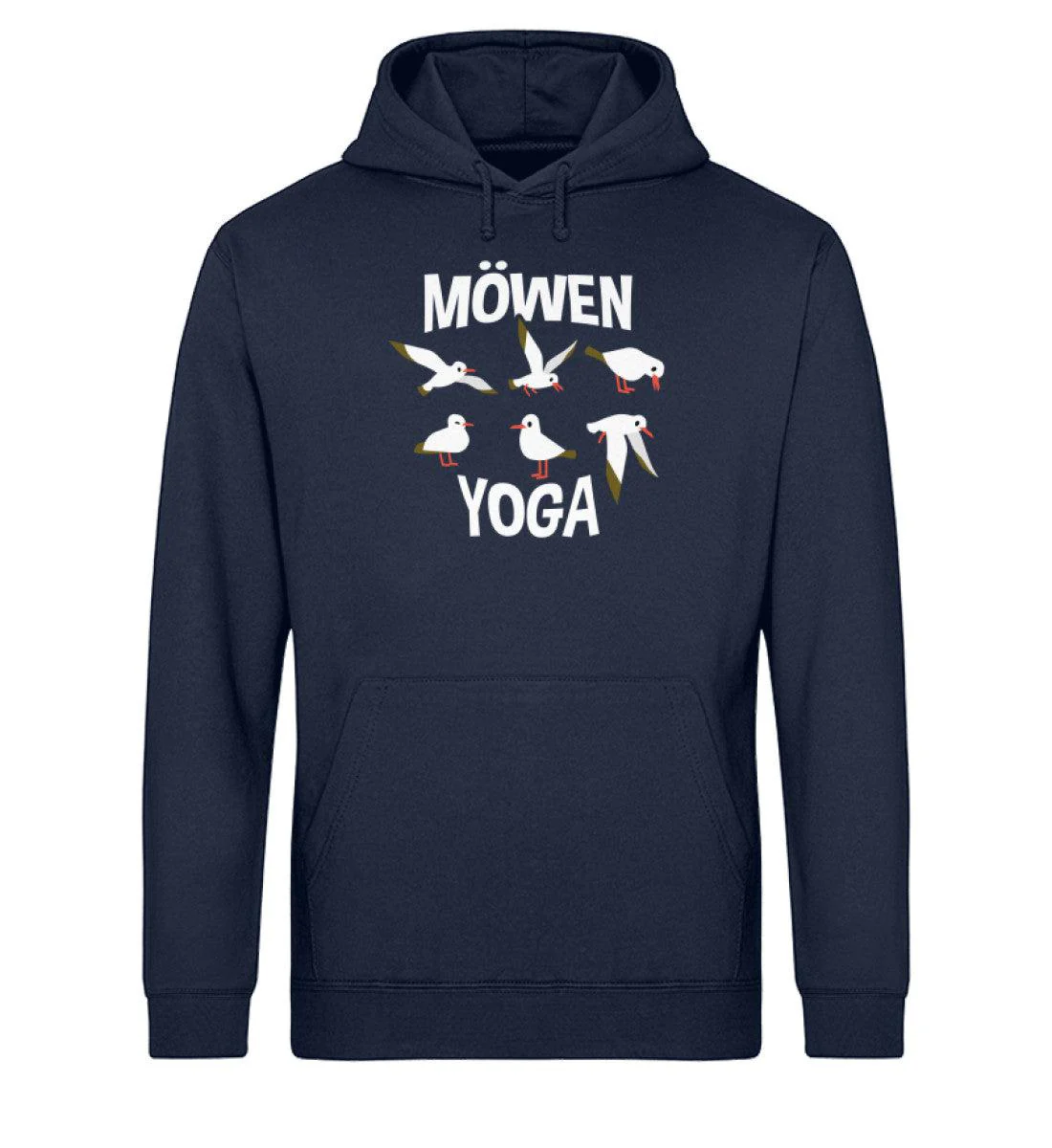 Möwen Yoga · Unisex Bio Hoodie - Image 3
