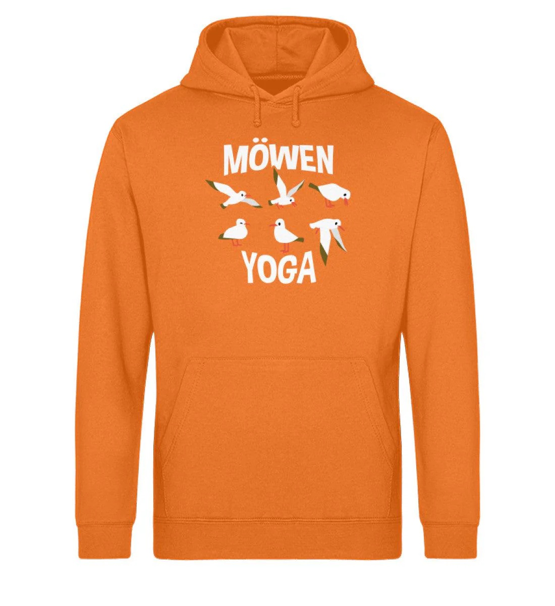 Möwen Yoga · Unisex Bio Hoodie - Image 4