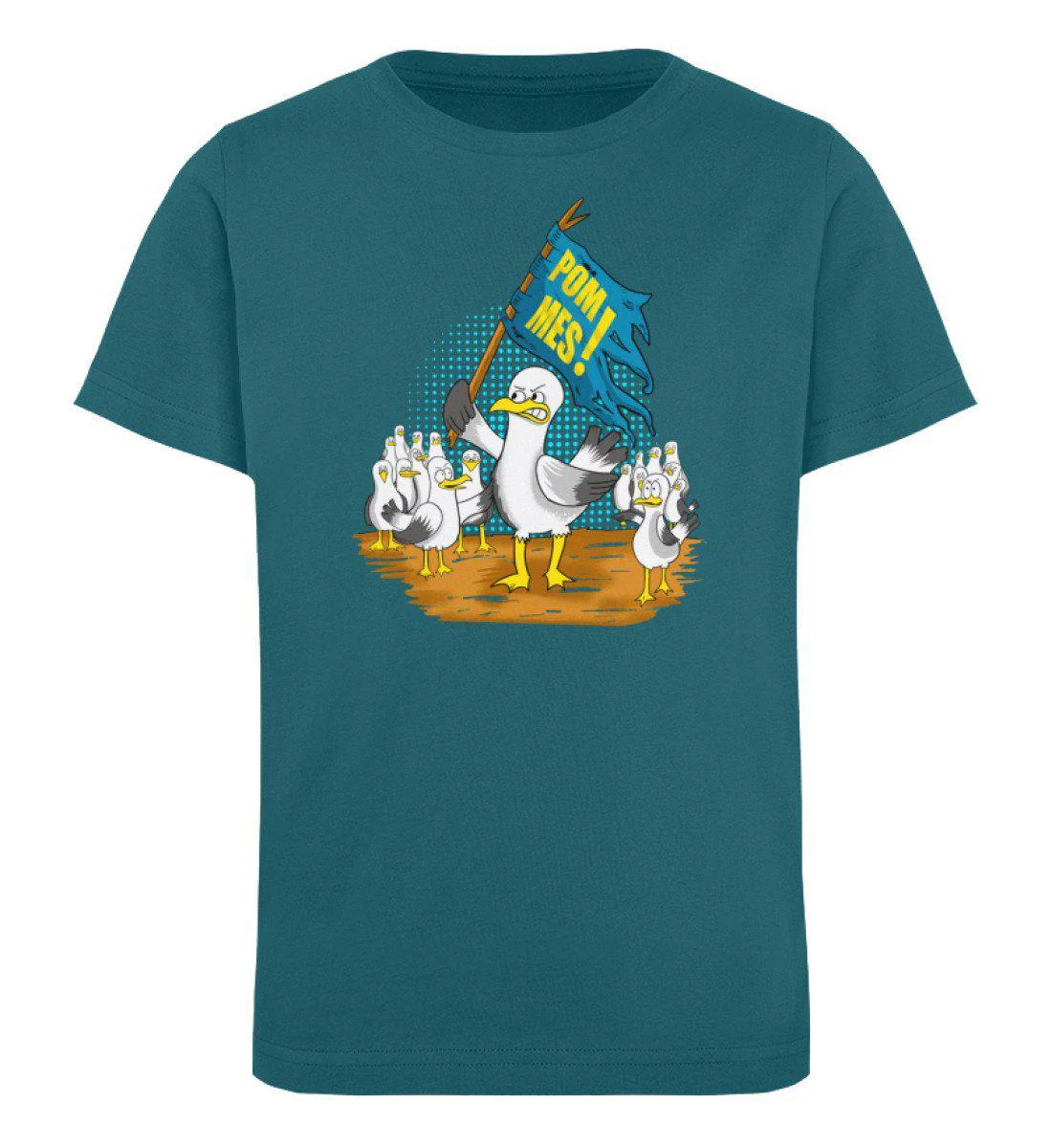 Möwenaufstand Pommes · Kinder Premium Bio T-Shirt - Image 2