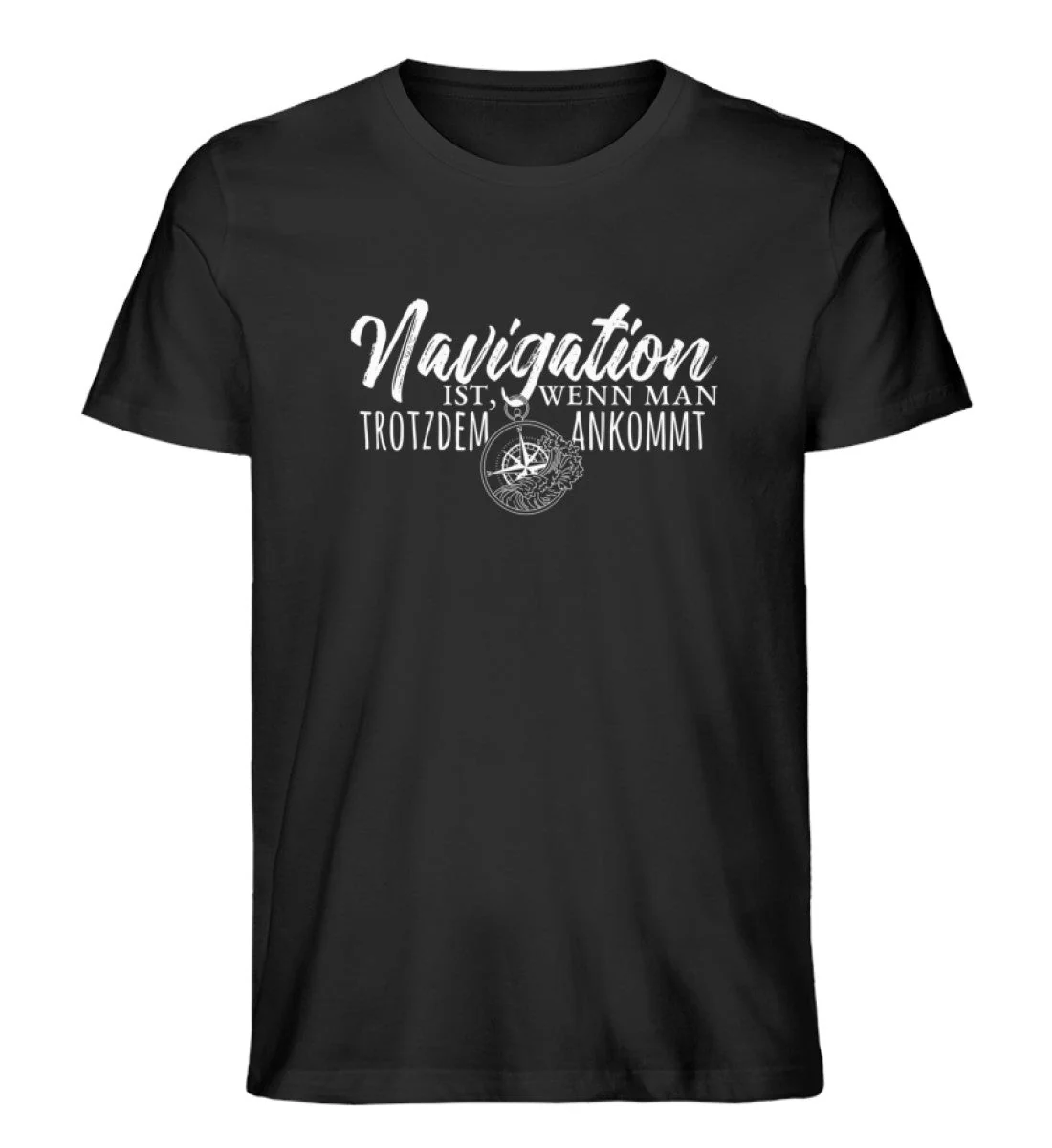 Navigation trotzdem ankommen · Herren Premium Bio T-Shirt