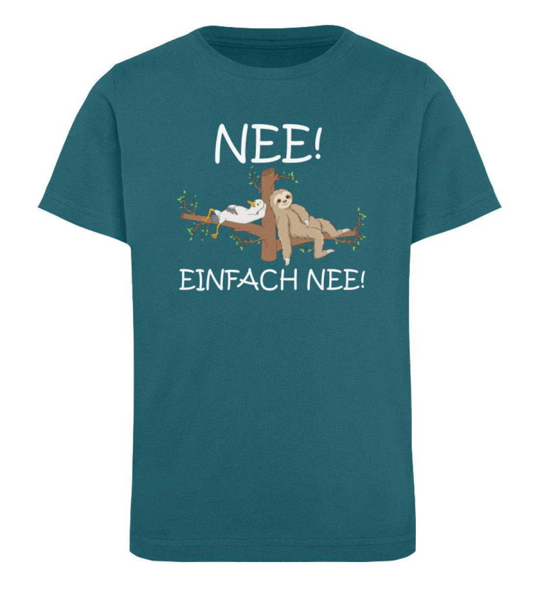 Nee! einfach nee! · Kinder Premium Bio T-Shirt - Image 3