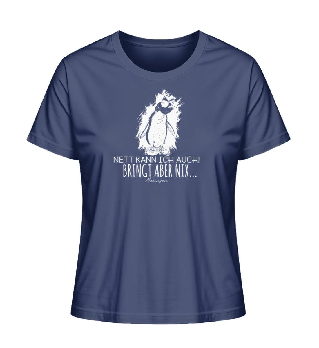 Nett kann ich auch · Damen Premium Bio T-Shirt 2.0 - Image 3