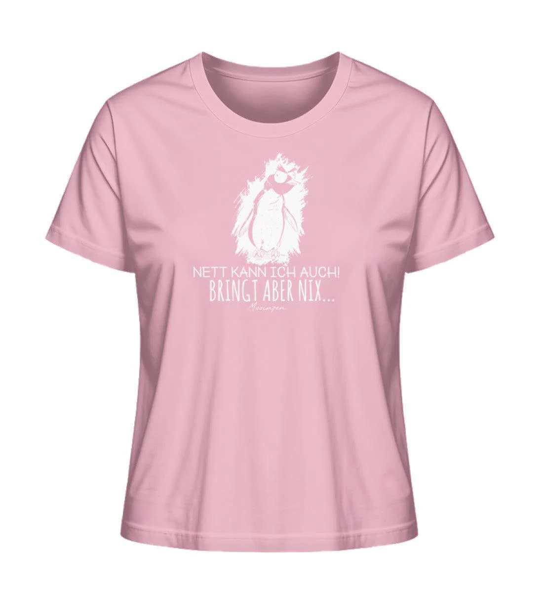 Nett kann ich auch · Damen Premium Bio T-Shirt 2.0 - Image 5