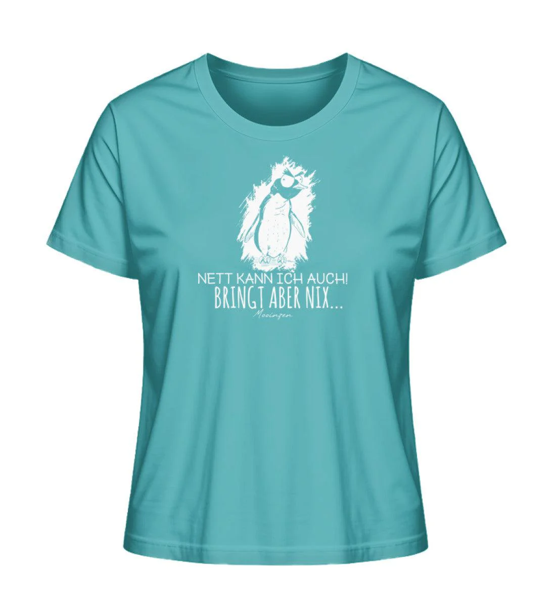 Nett kann ich auch · Damen Premium Bio T-Shirt 2.0 - Image 6