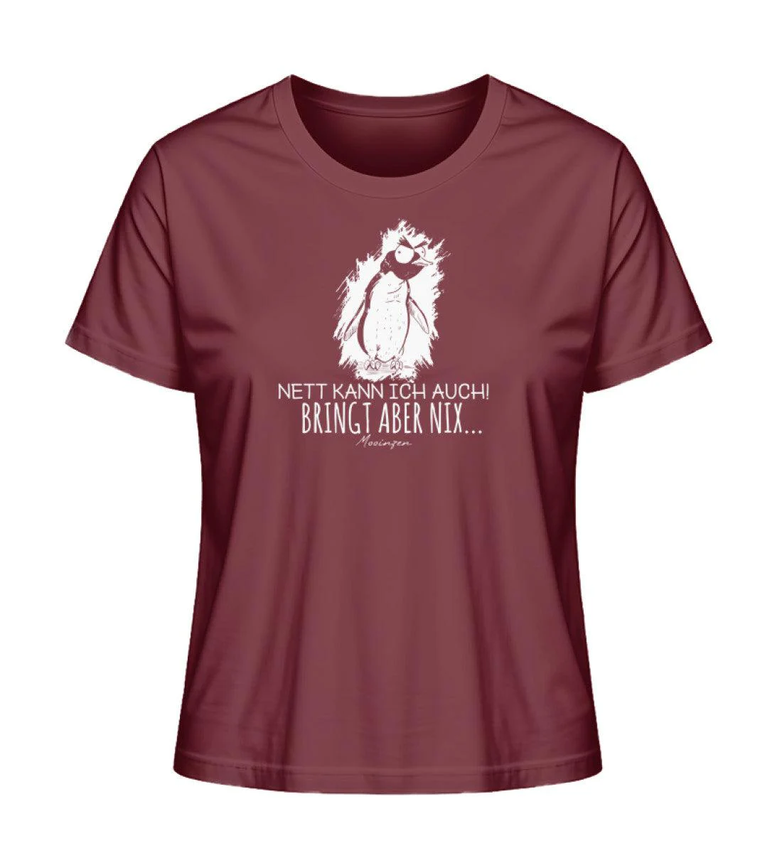 Nett kann ich auch · Damen Premium Bio T-Shirt 2.0 - Image 7