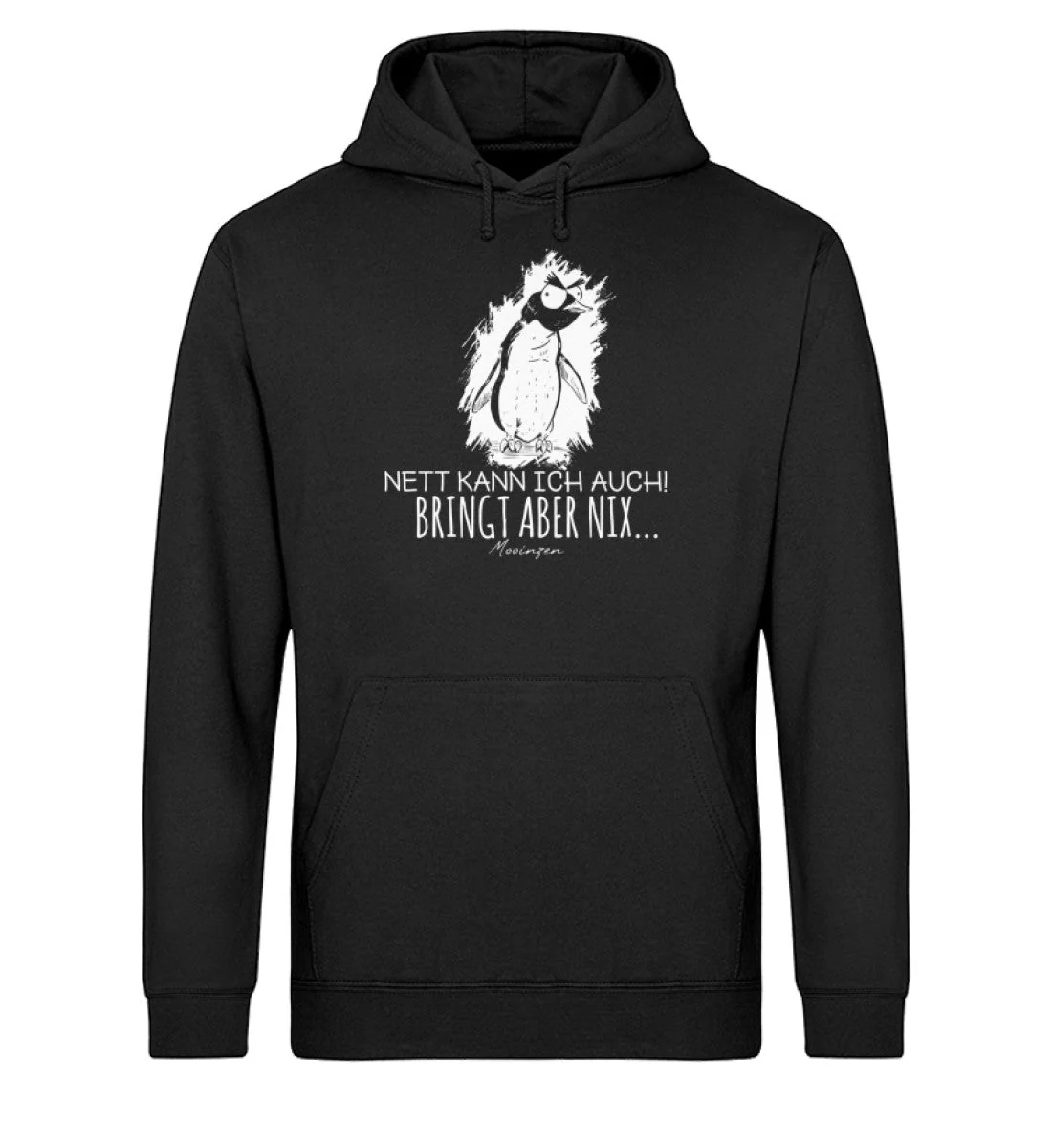 Nett kann ich auch · Unisex Bio Hoodie