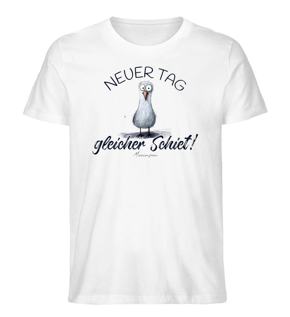 Neuer Tag, gleicher Schiet · Herren Premium Bio T-Shirt