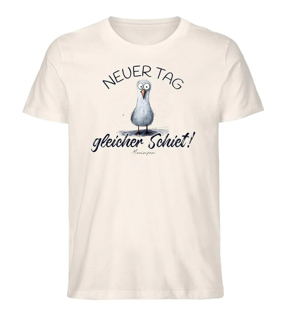 Neuer Tag, gleicher Schiet · Herren Premium Bio T-Shirt - Image 2