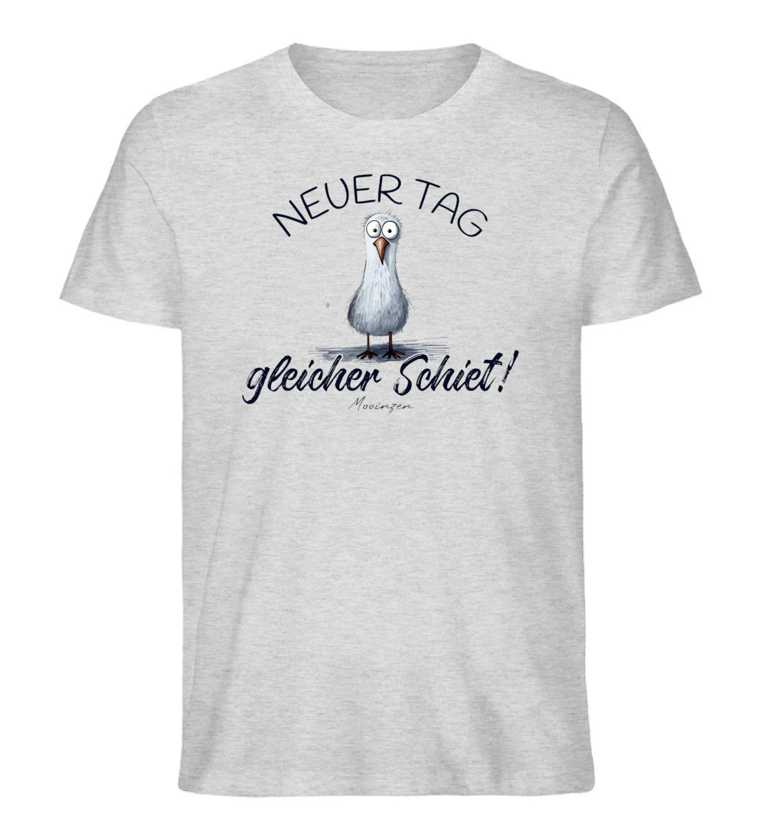 Neuer Tag, gleicher Schiet · Herren Premium Bio T-Shirt - Image 6