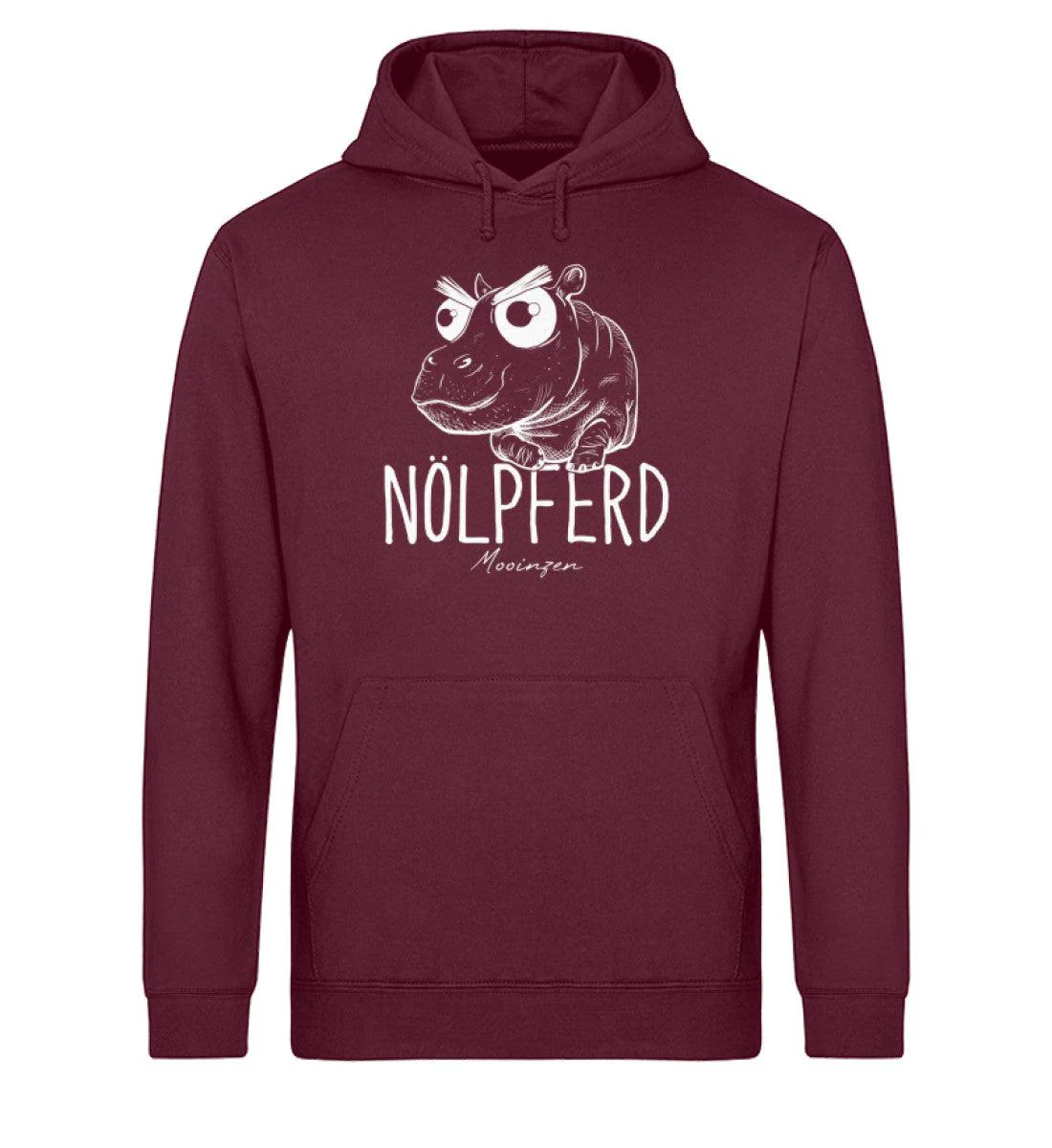 Nölpferd  · Unisex Bio Hoodie - Image 3