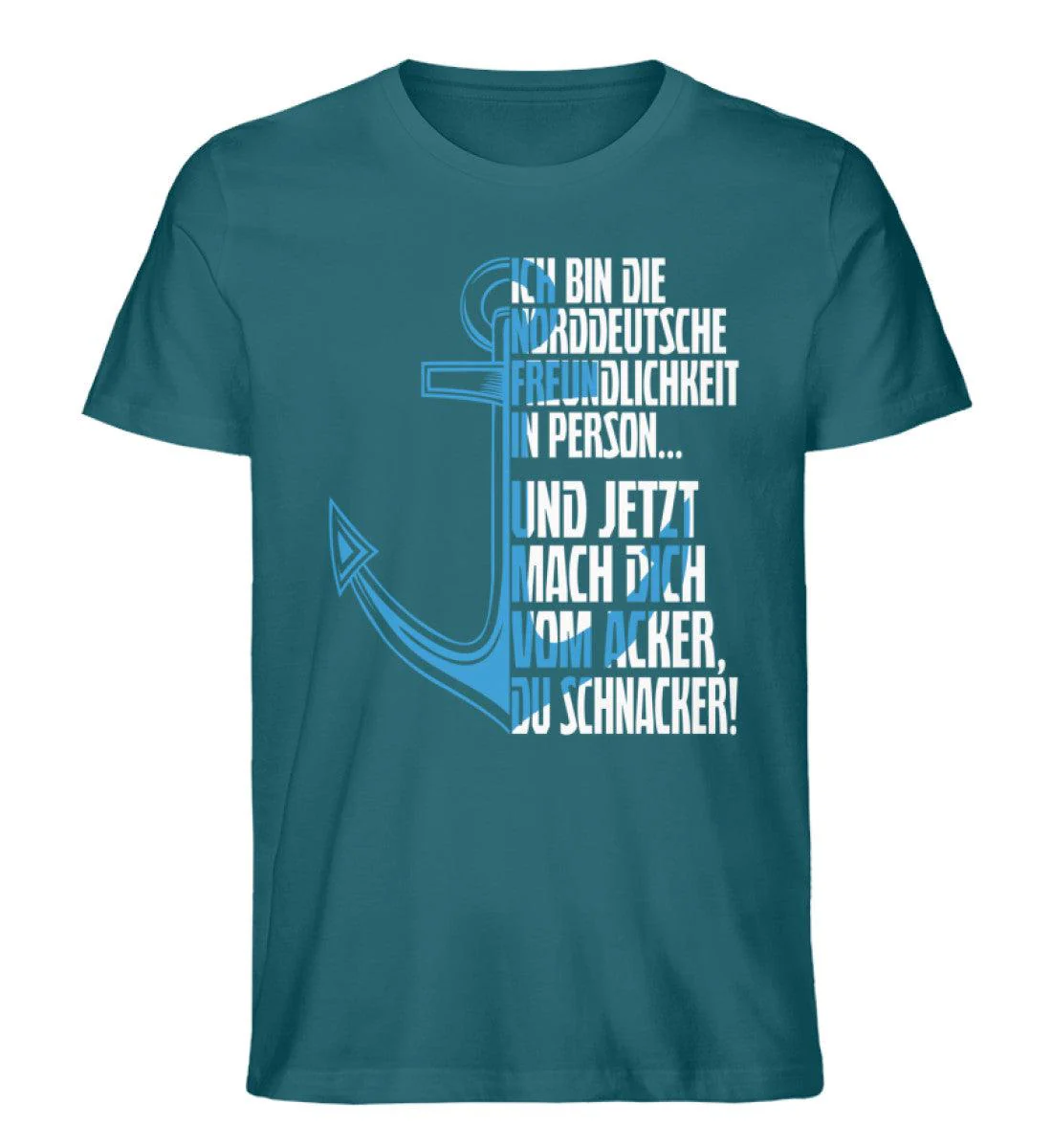 Norddeutsche Freundlichkeit · Herren Premium Bio T-Shirt - Image 6