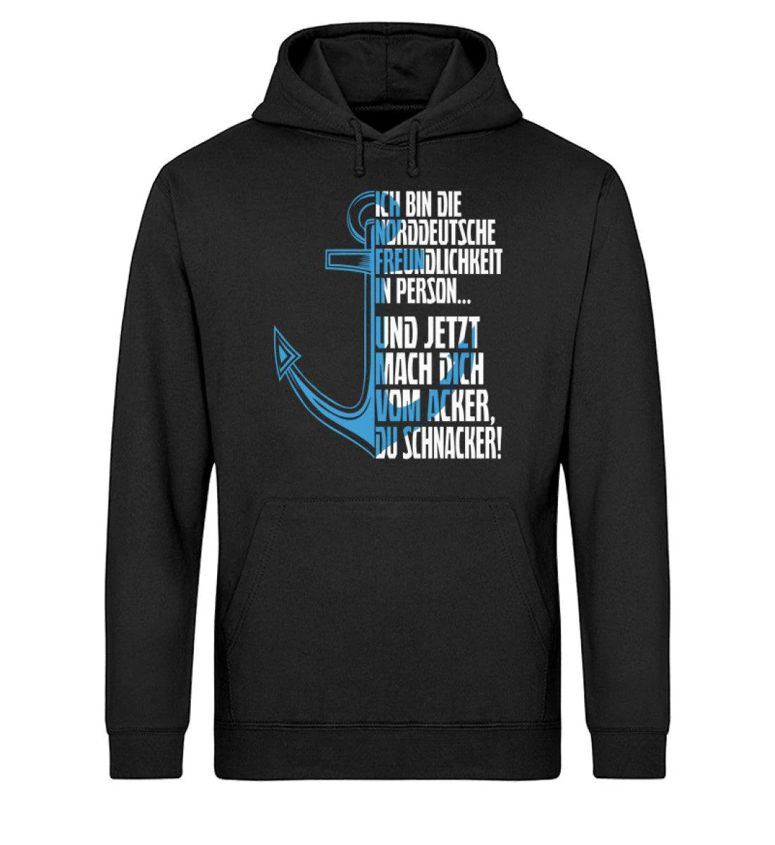 Norddeutsche Freundlichkeit · Unisex Bio Hoodie