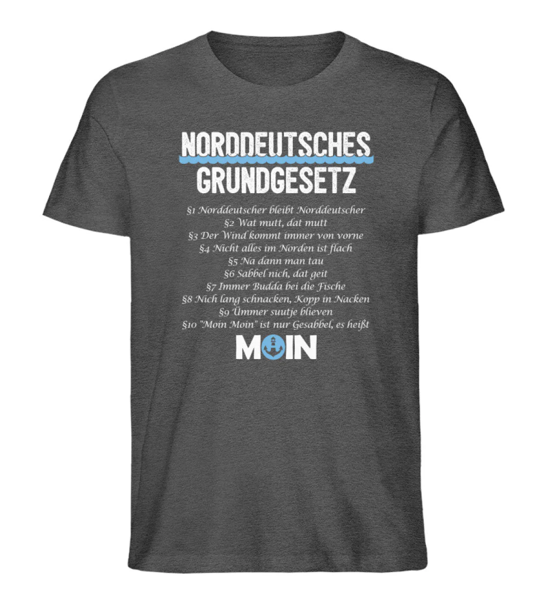 Norddeutsches Grundgesetz · Herren Premium Bio T-Shirt - Image 3