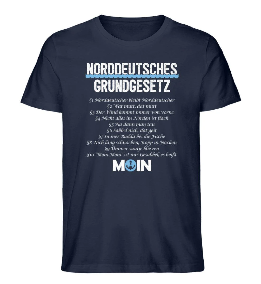 Norddeutsches Grundgesetz · Herren Premium Bio T-Shirt - Image 5