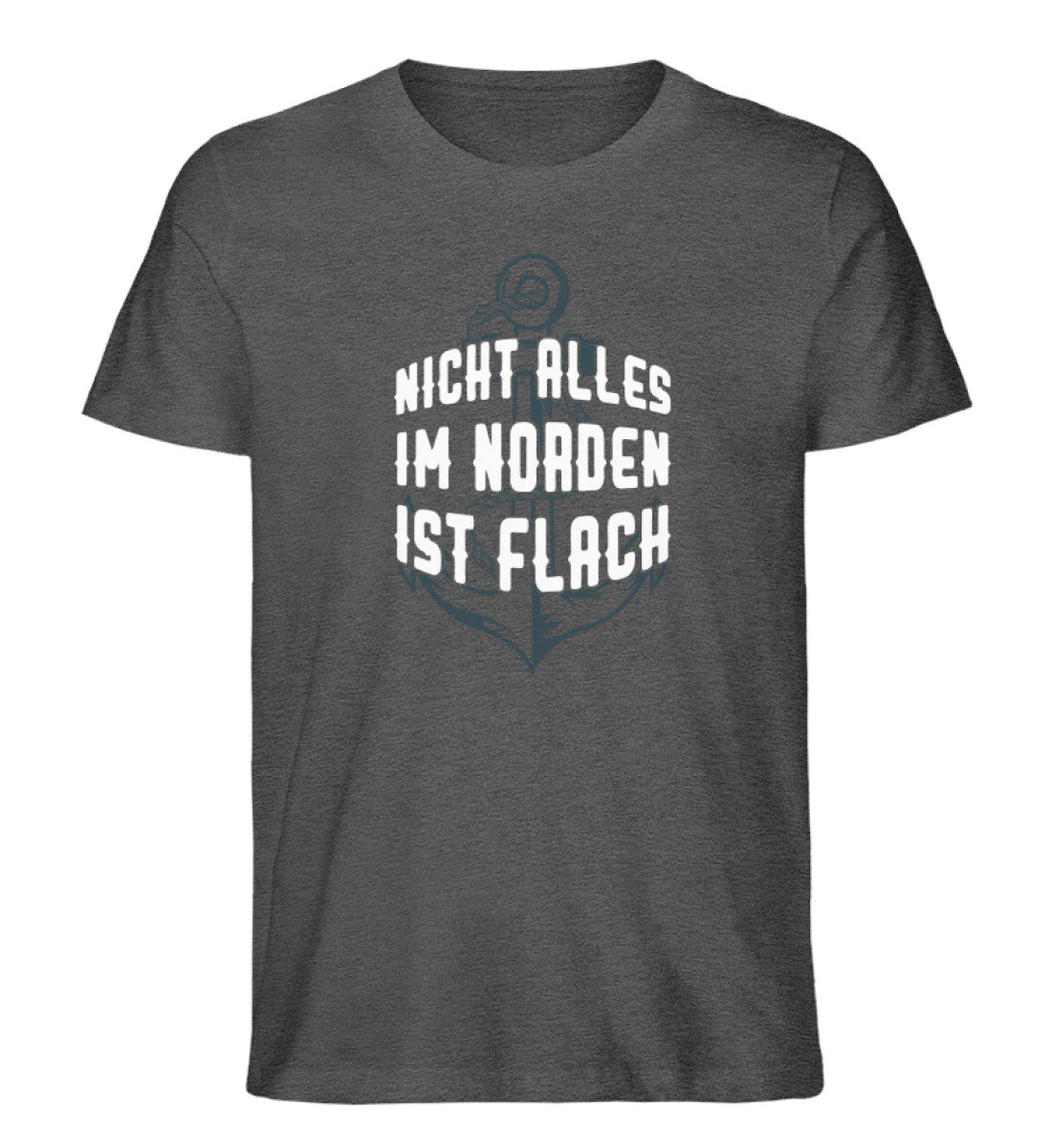 Norden nicht flach · Herren Premium Bio T-Shirt - Image 3
