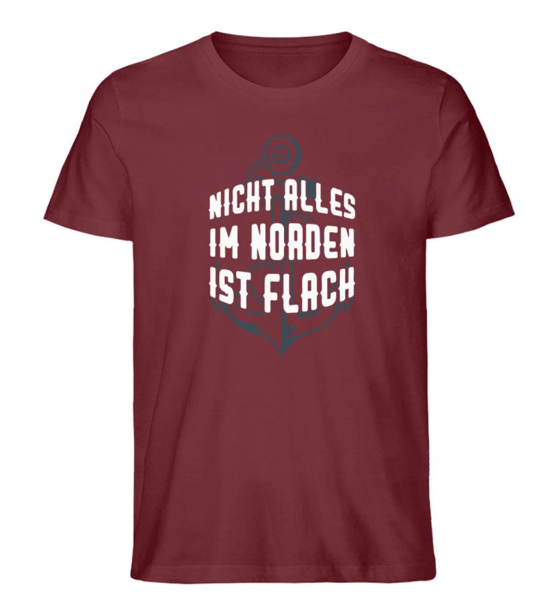 Norden nicht flach · Herren Premium Bio T-Shirt - Image 4