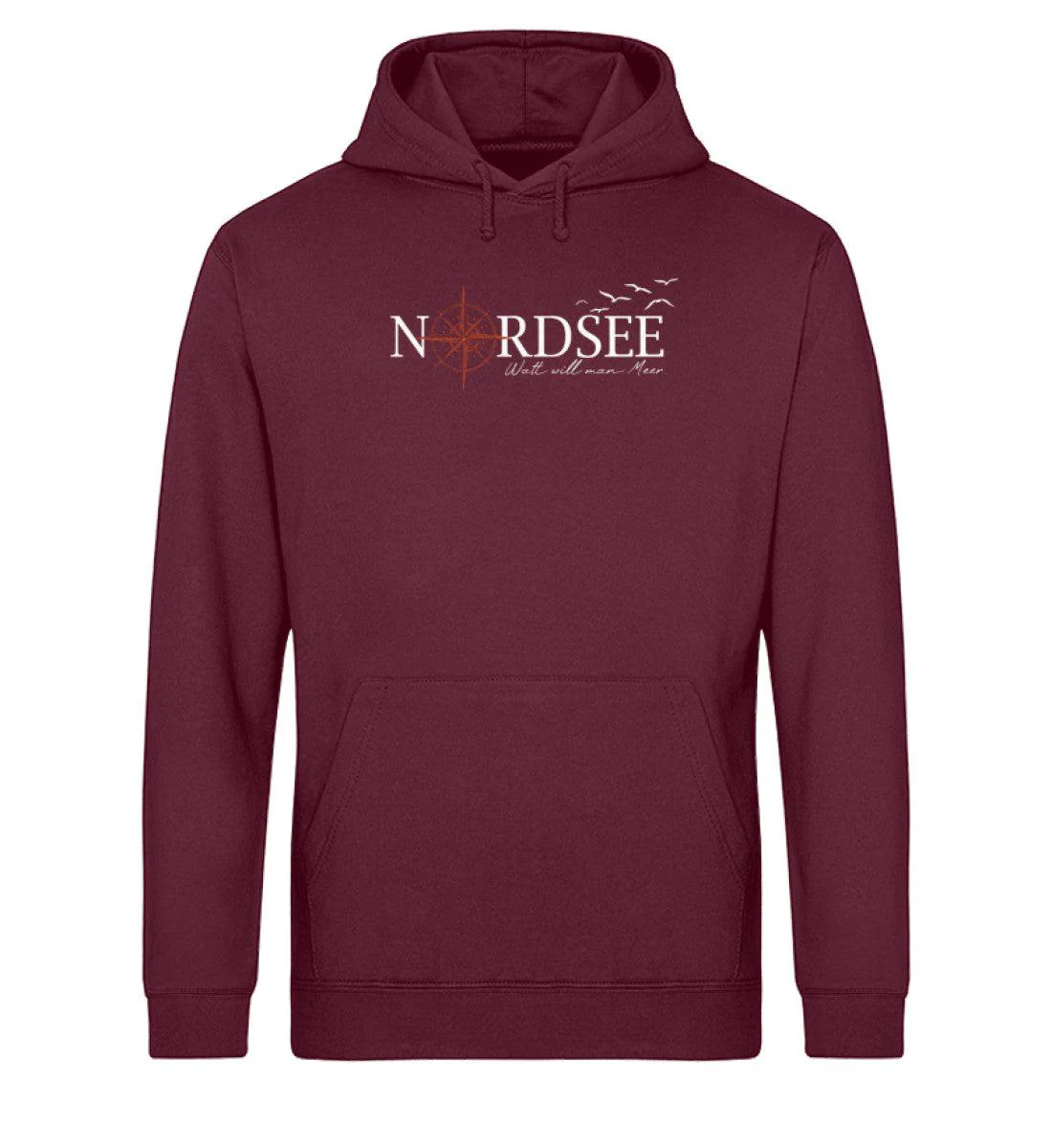Nordsee Watt Meer · Unisex Bio Hoodie - Image 2