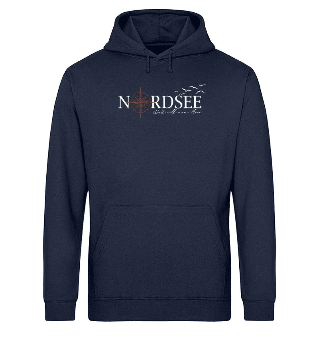 Nordsee Watt Meer · Unisex Bio Hoodie - Image 3