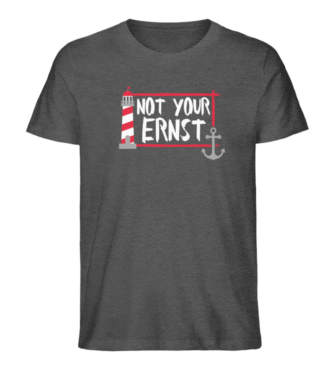 Not your ernst · Herren Premium Bio T-Shirt - Image 2
