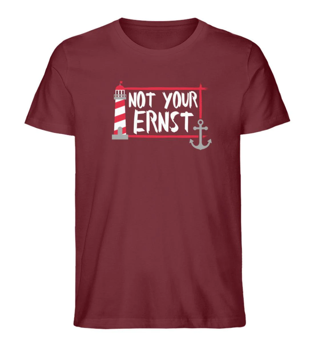 Not your ernst · Herren Premium Bio T-Shirt - Image 5