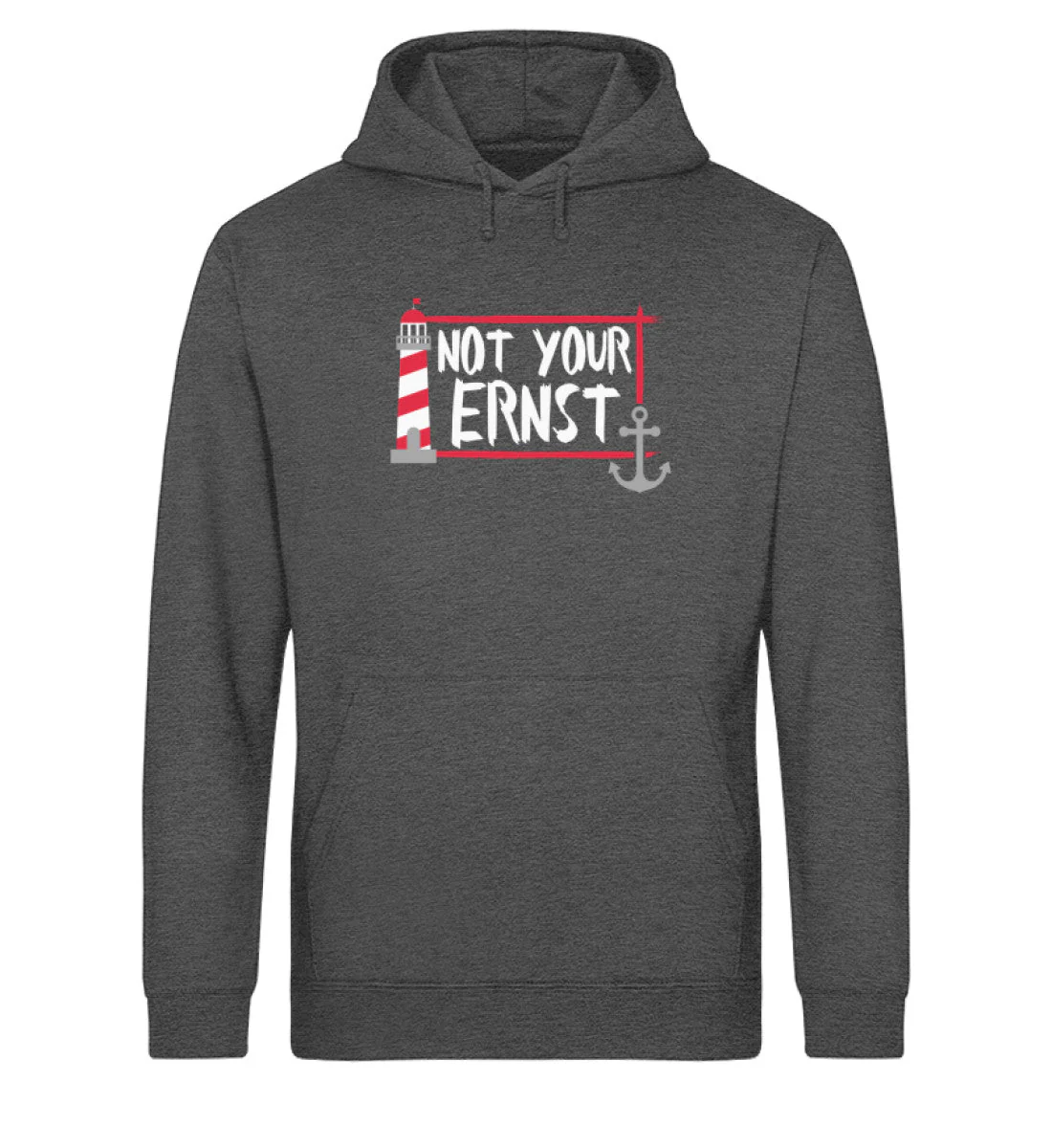 Not your ernst · Unisex Bio Hoodie - Image 4