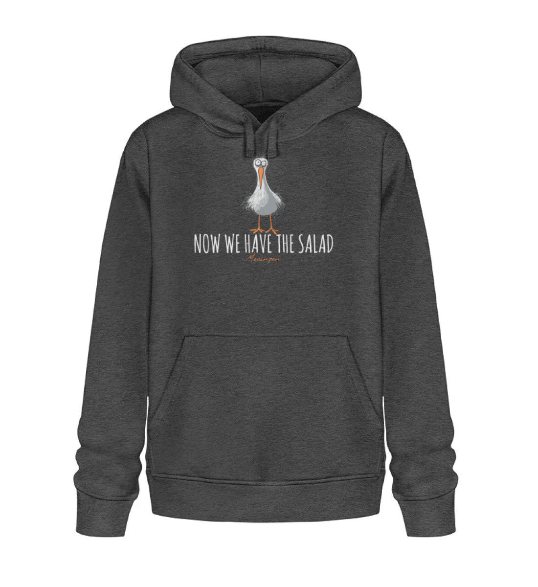 Now we have the salad..   · Unisex Bio Hoodie - Image 4