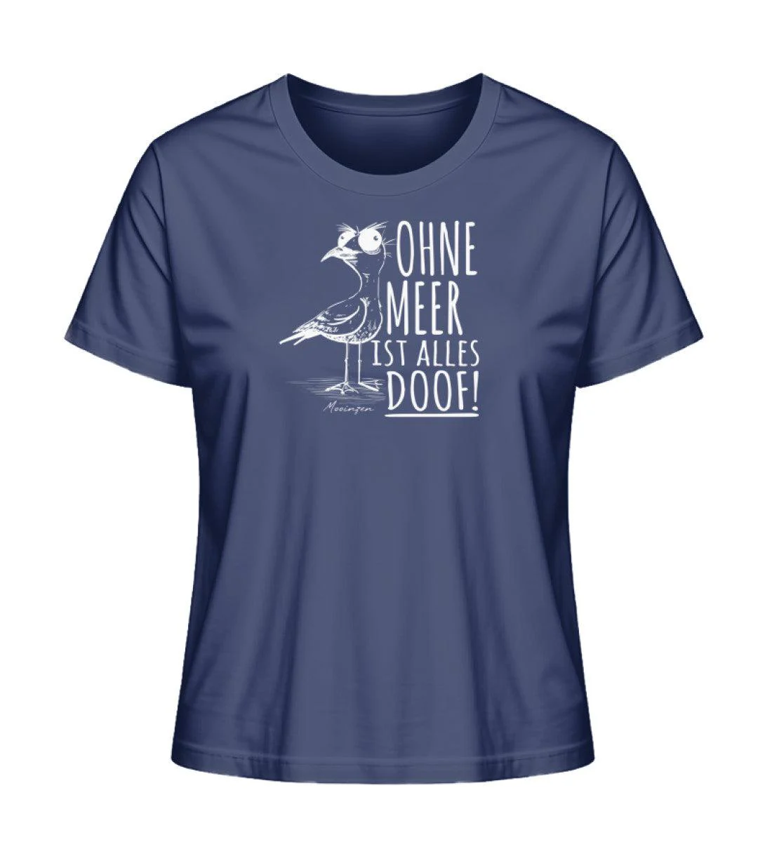 Ohne Meer ist alles doof  · Damen Premium Bio T-Shirt 2.0 - Image 3
