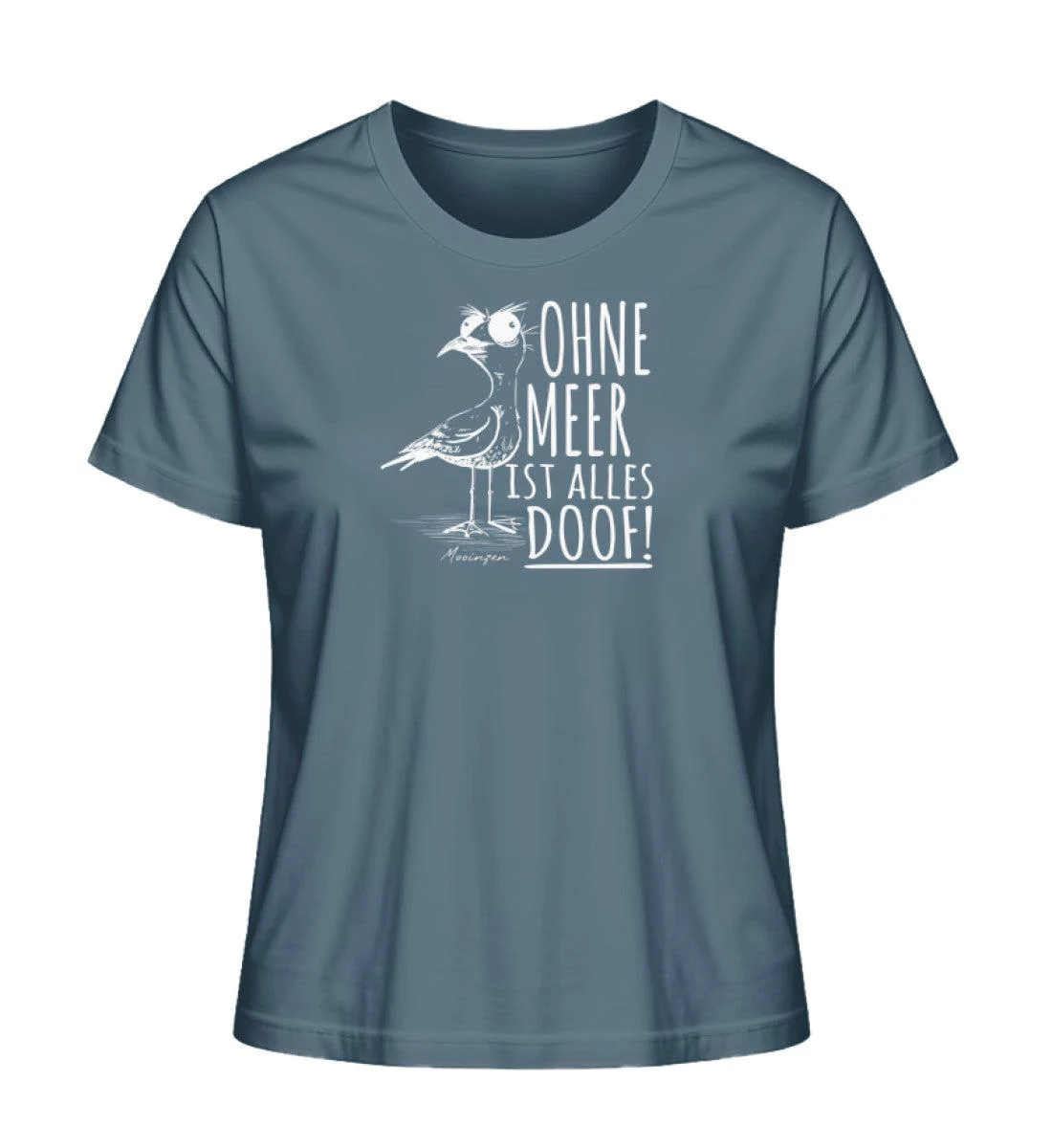 Ohne Meer ist alles doof  · Damen Premium Bio T-Shirt 2.0 - Image 4