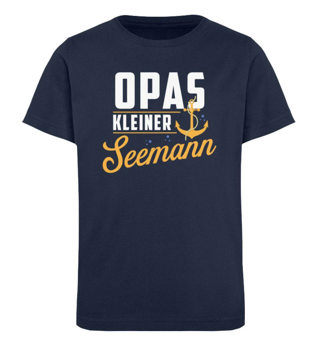 Opas kleiner Seemann · Kinder Premium Bio T-Shirt - Image 2