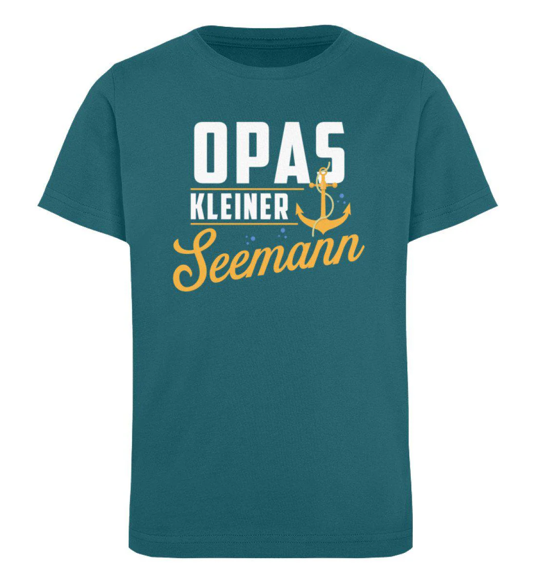 Opas kleiner Seemann · Kinder Premium Bio T-Shirt - Image 3